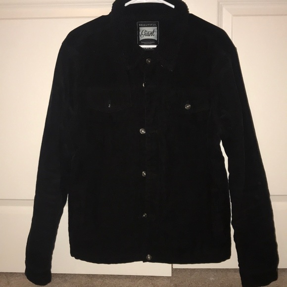 Black Polyester Jacket - Picture 1 of 4